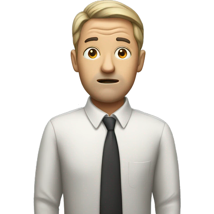 Confused teacher  emoji