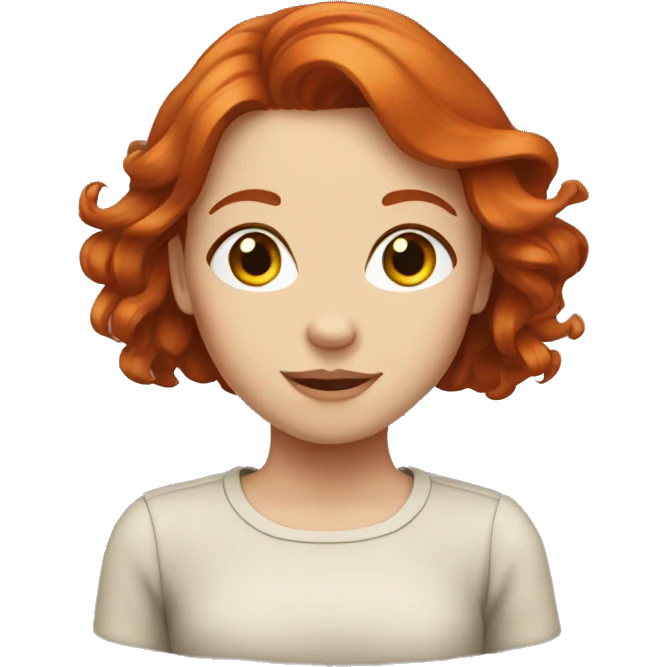 Redhead girl  emoji