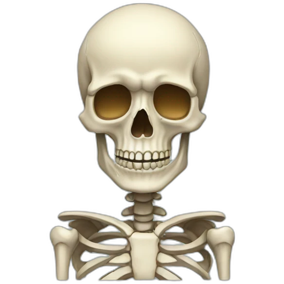 skeletal emoji