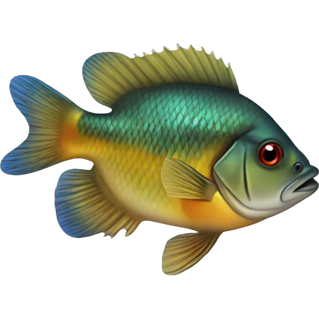 Bluegill fish emoji