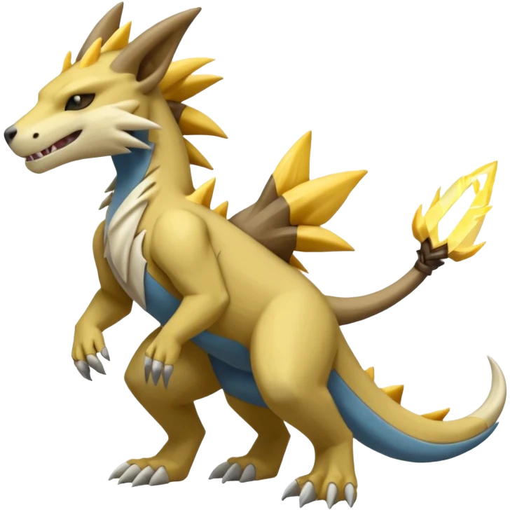 Manectric-Marowak-Duskul-Electrike-Fakémon-hybrid-creature (full body)  emoji