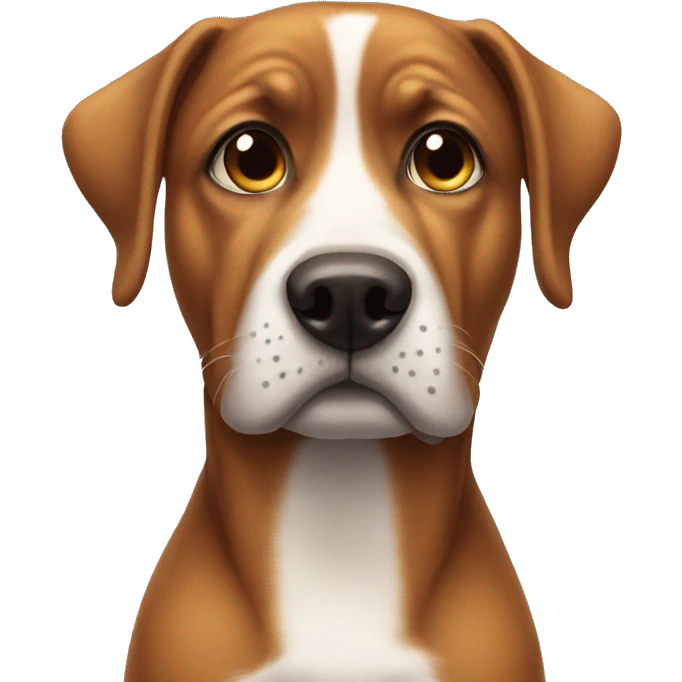 side eye from dog emoji