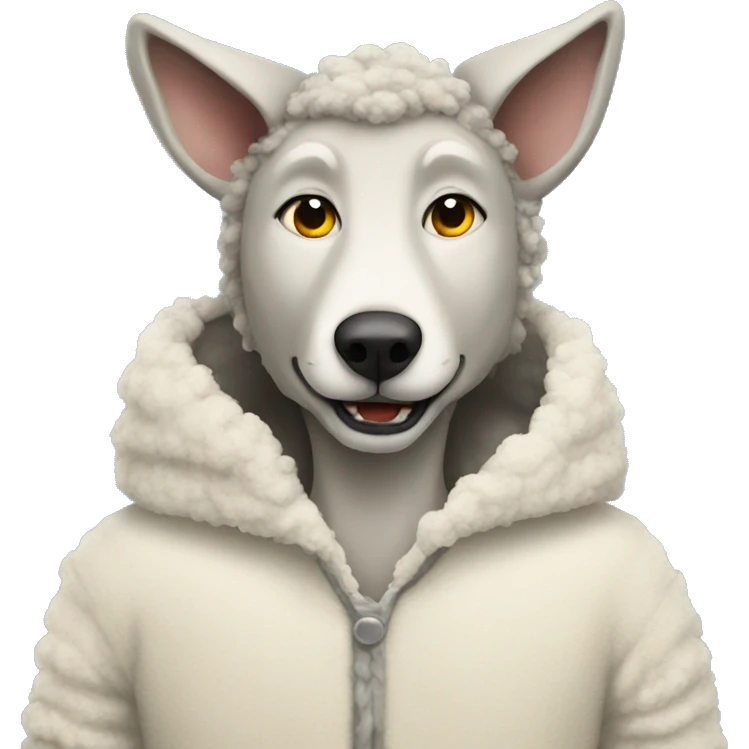 wolf in sheep costume emoji