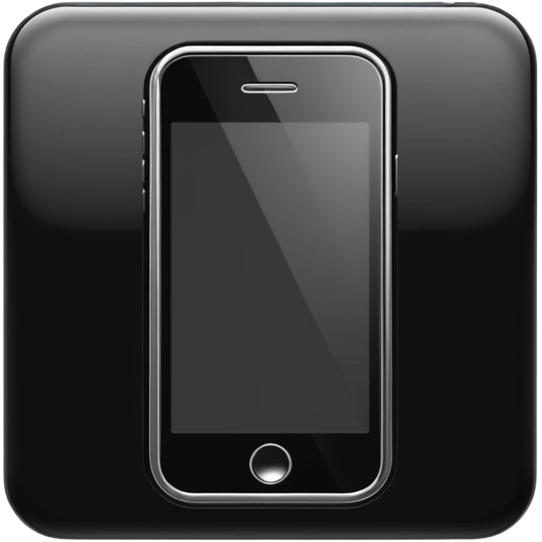 black phone emoji