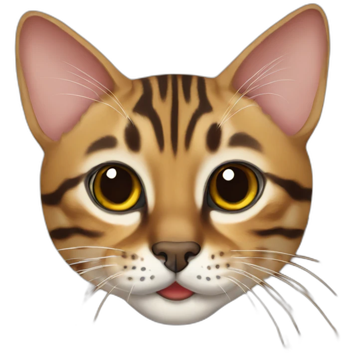 Greg Bengal cat emoji