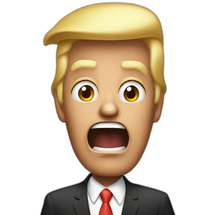 trump shocked emoji