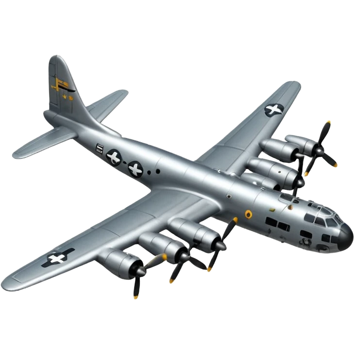 B-29 Superfortress dropping boms emoji