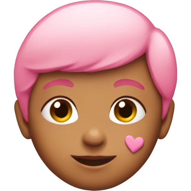 pink baby heart emoji