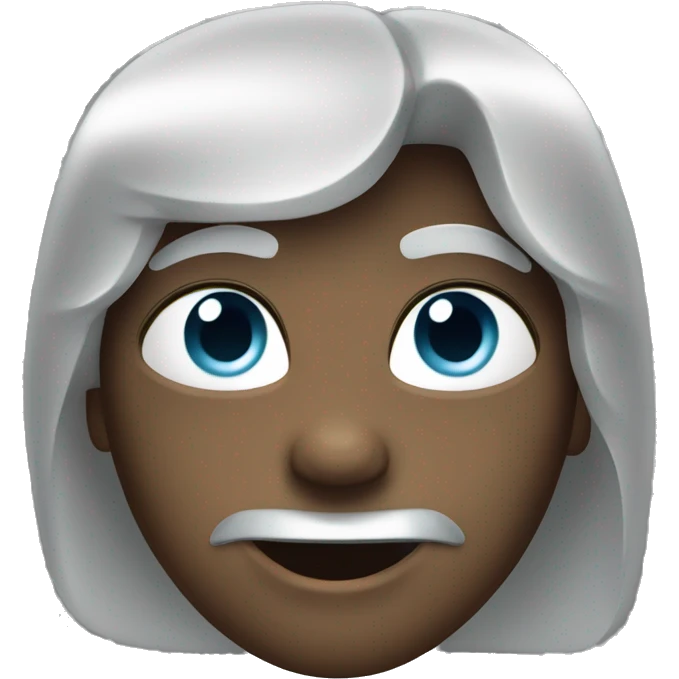 Silver heart emoji