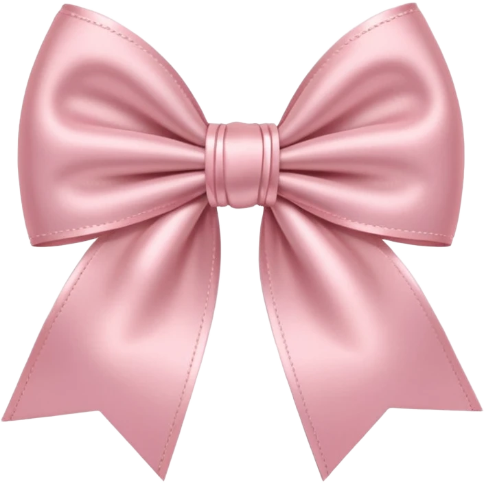 Light pink bow  emoji