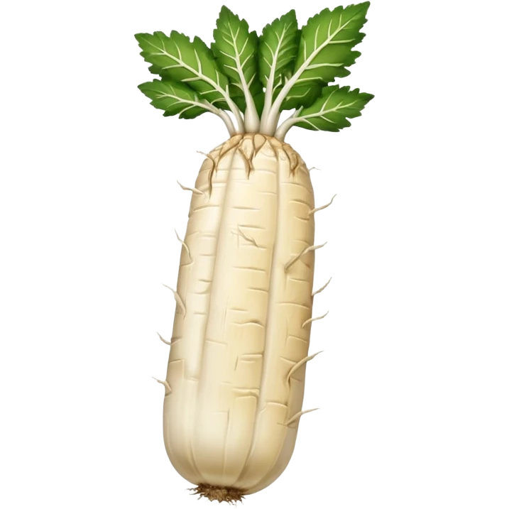 horseradish root, simple, clear emoji