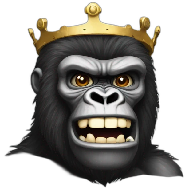 King kong de skul of island emoji