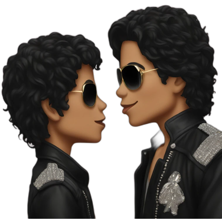 michael jackson kiss boy emoji