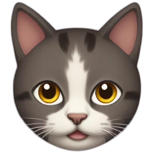 Pixel cat emoji