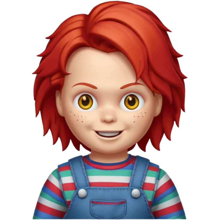 Un emojin de chuky emoji