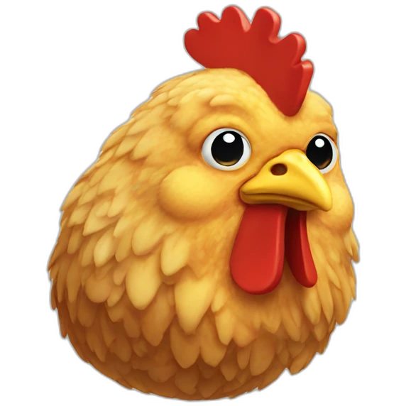 chicken chunk emoji