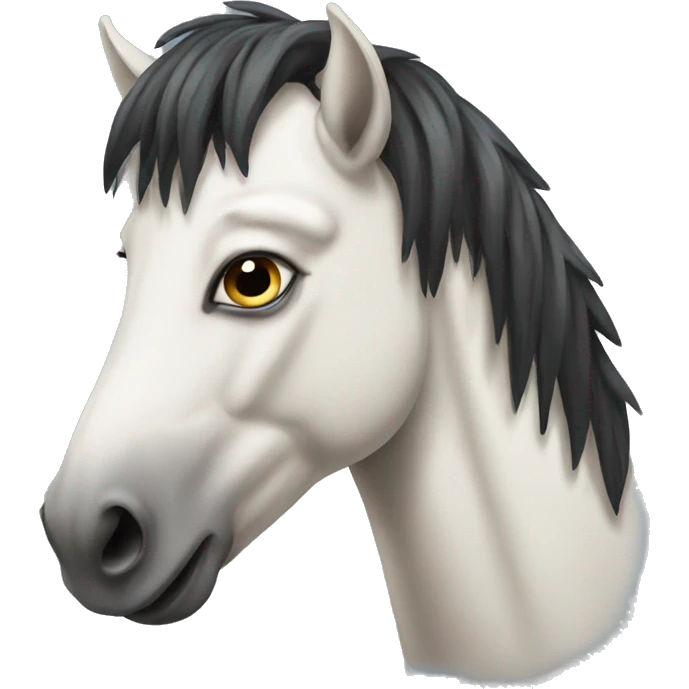 Ugly looking Horse emoji