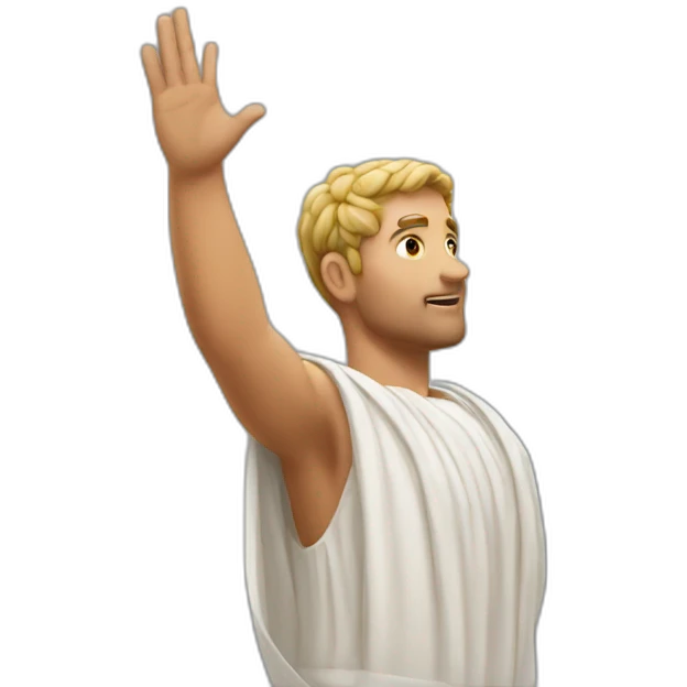 Roman salute emoji