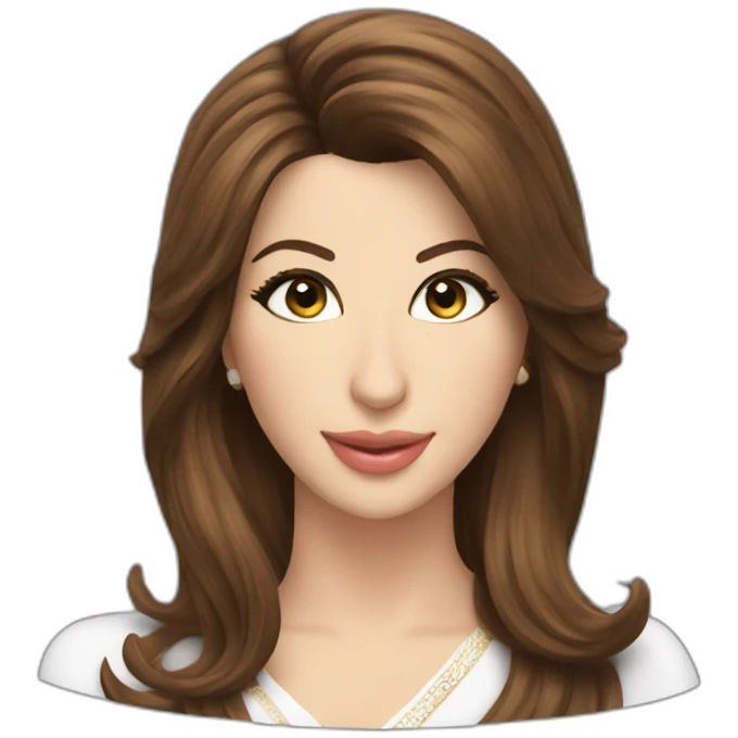 Nancy ajram Queen of arab pop emoji