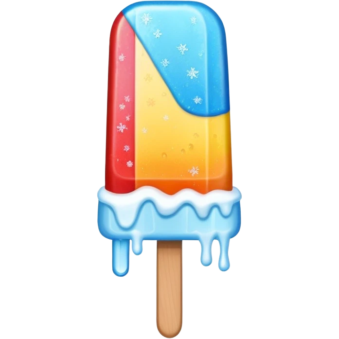 Popsicle: colorful emoji