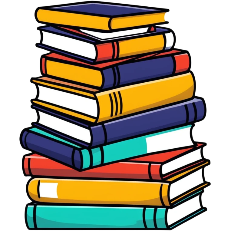pile of many books emoji
