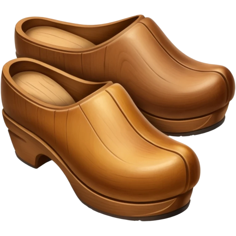 Wooden shoes emoji