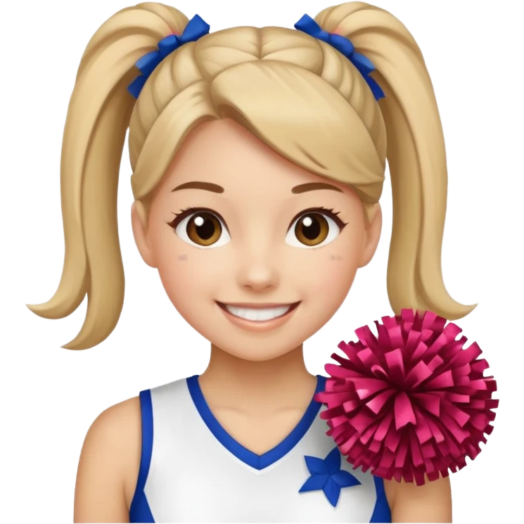 Cheerleader emoji