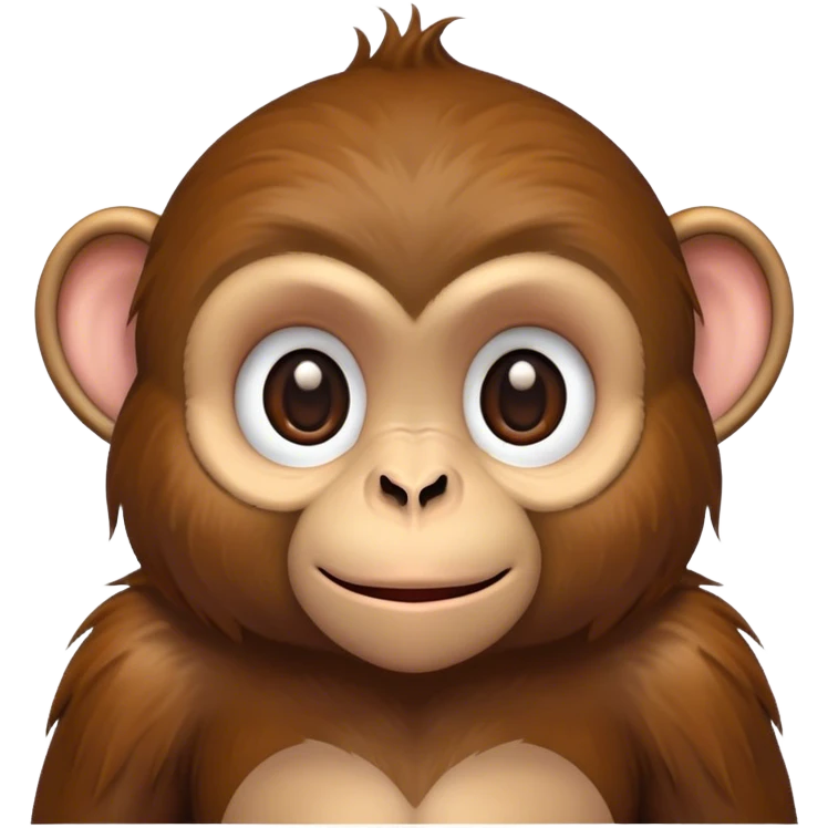 Monkey in love emoji