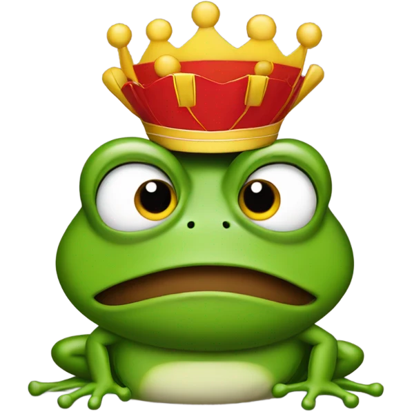 Frog w a KC chiefs shirt  emoji