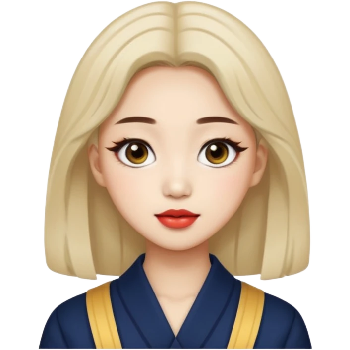 Jung Ahyeon from babymonsyer emoji