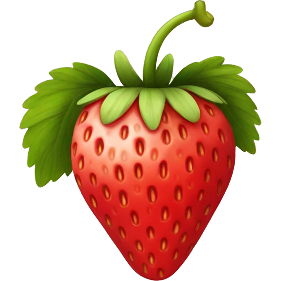 strawberry emoji