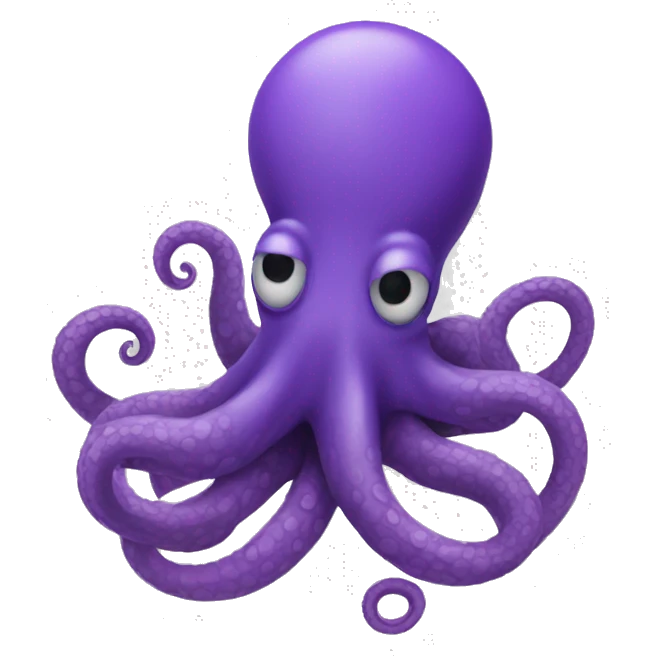 purple tentacle emoji