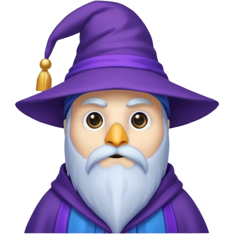 Penguin Wizard emoji