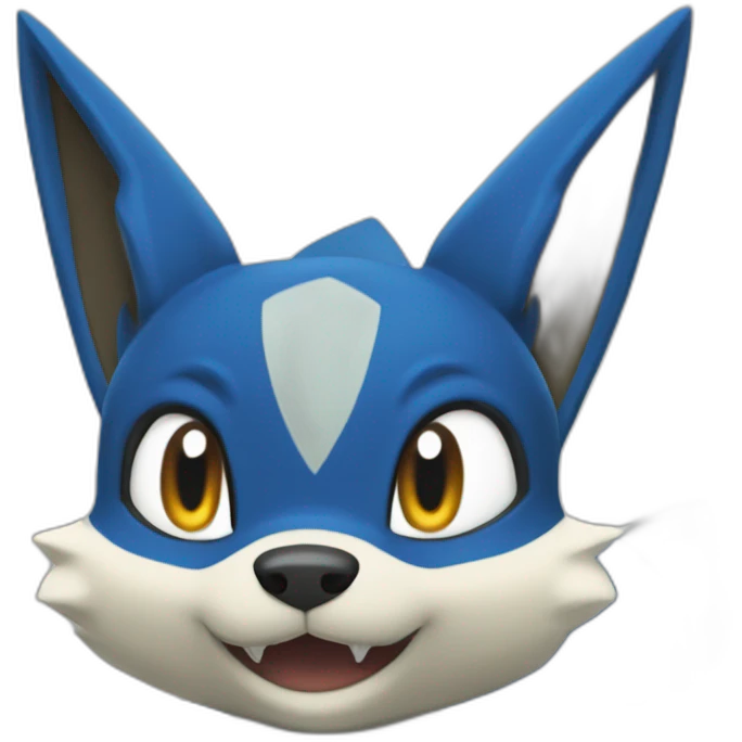 Méga lucario emoji