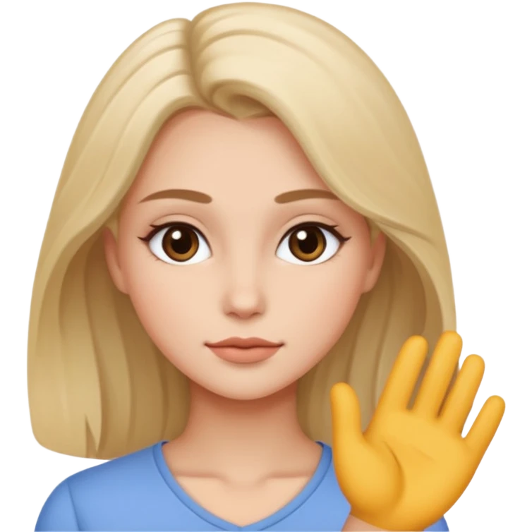 Clean girl emoji
