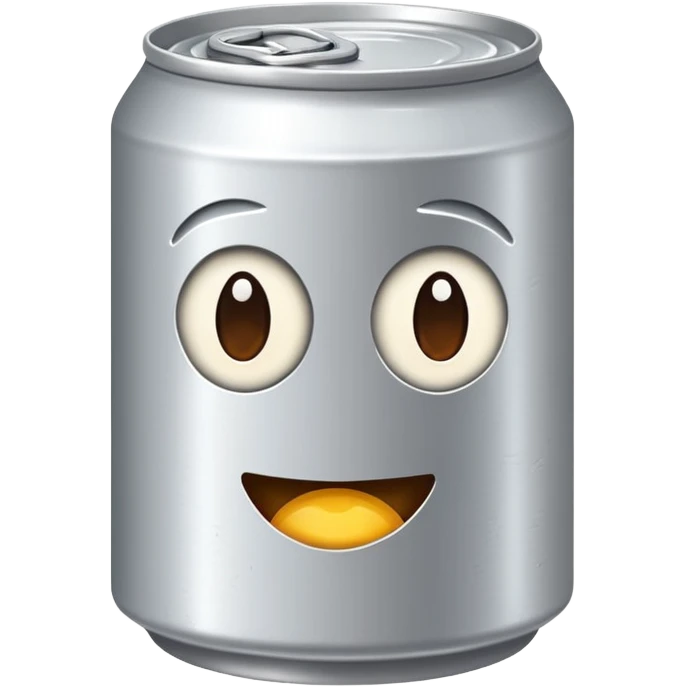 flattened beverage can emoji