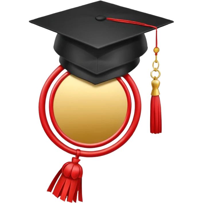 🏅 Medal + Graduation Cap emoji