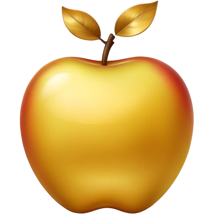 golden apple fruit emoji