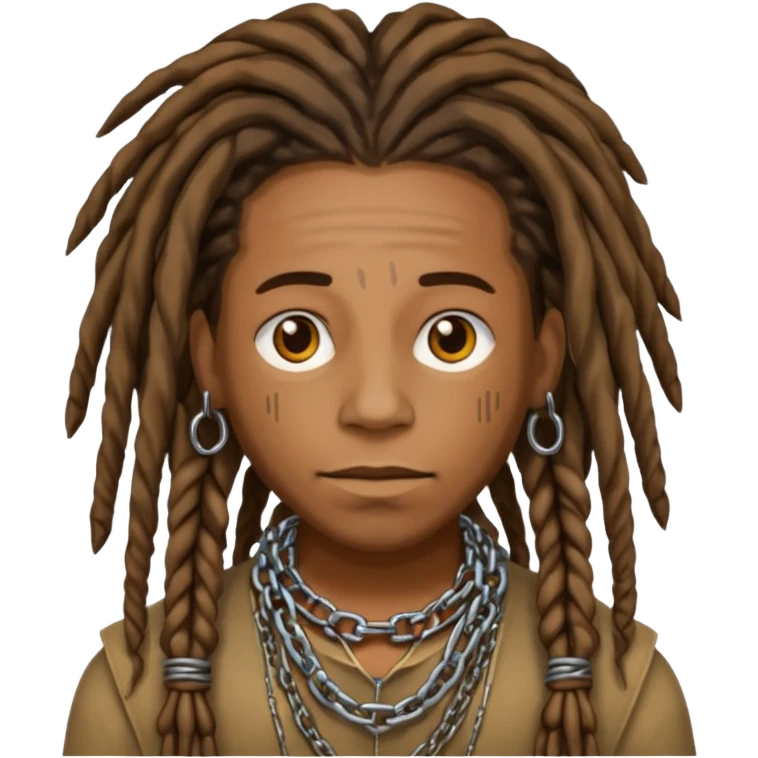 Dreads chain emoji
