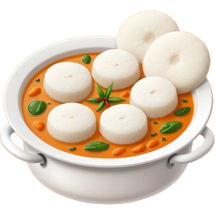 Idli sambar emoji