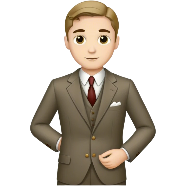 1920'S YEAR MAN  emoji