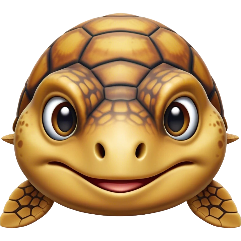 Cinematic Comical Sea Turtle Portrait Emoji, Head tilted dramatically with an exaggeratedly amused expression, featuring a boldly patterned, domed shell and wide, comically expressive eyes full of playful disbelief, Simplified yet hilariously expressive features, highly detailed, glowing with a slightly sassy oceanic glow, high shine, dramatic yet playful, stylized with an air of cheeky marine mischief, soft glowing outline, capturing the essence of a meme-worthy sea turtle that looks ready to glide its way into viral fame! emoji