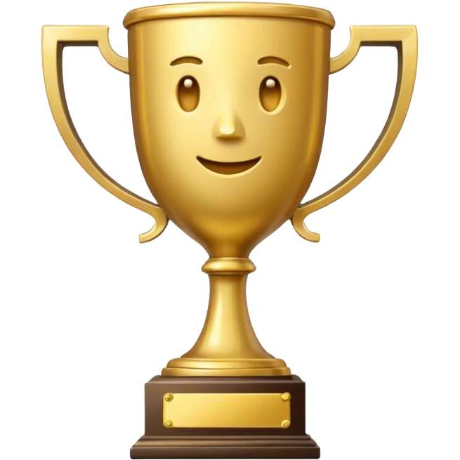 billion dollar trophy emoji