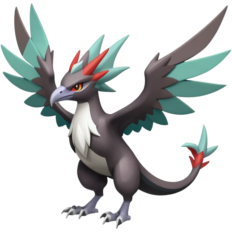 Silvally-Noivern-hybrid (full body) emoji