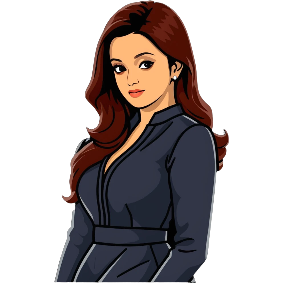 Aishwarya Rai, Bollywood actress, Miss World, elegant pose emoji