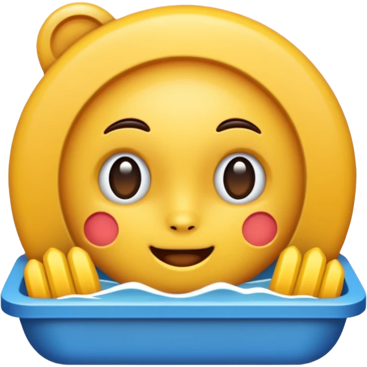 A girl masturbating emoji