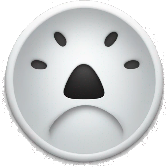 White circle with black check mark inside it emoji