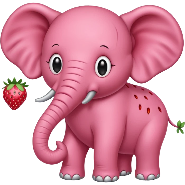Strawberry elephant de steal a brainrot  emoji