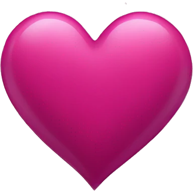 Dark pink heart emoji