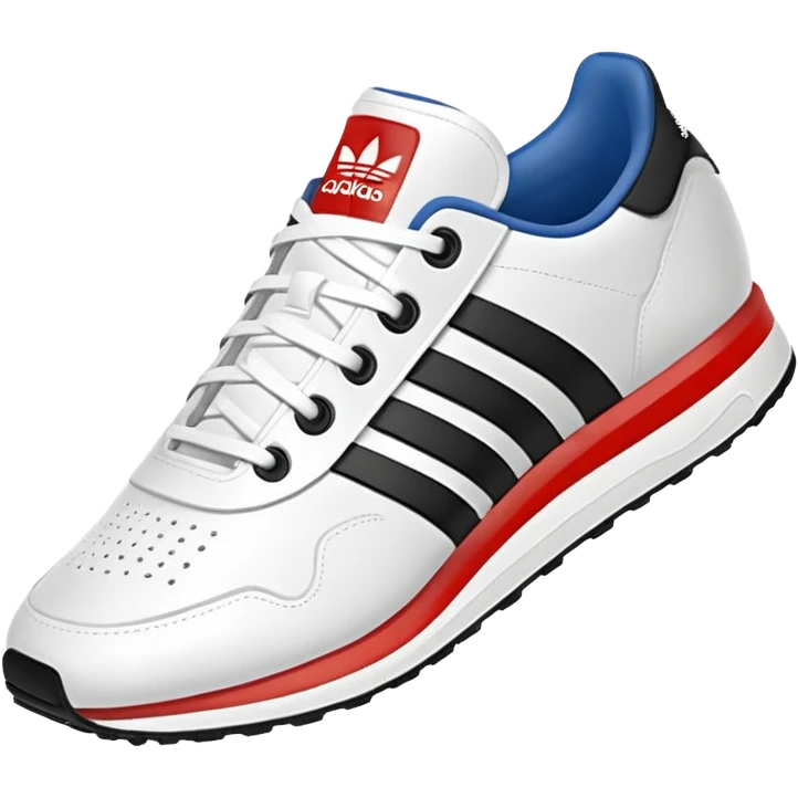 Adidas terliği tutan el emoji